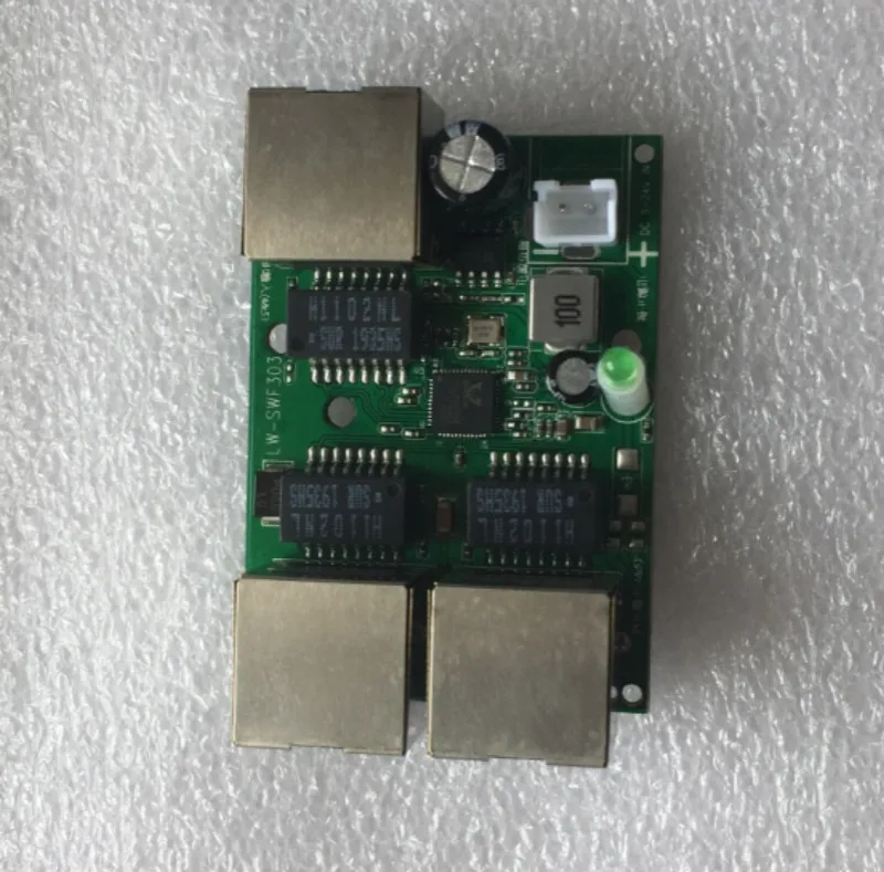 OEM ethernet модуль данных доставка производится в течение 5-30 12 В 24 постоянного тока 3 портовый