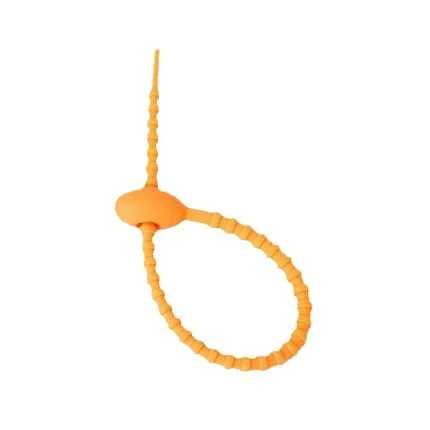 22cm Colourful Silicone Cable Ties Headphone Cable Data Cable Storage Organiser Twist Wires Releasable Zip Ties