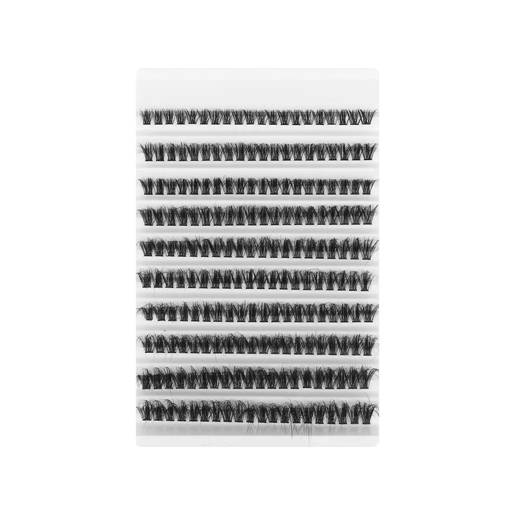 50p Faux Mink Eyelashes 200 Bundles Natural Eyelash extension 3D Russia Volume Individual Eyelash Cluster Makeup Tools Lashes