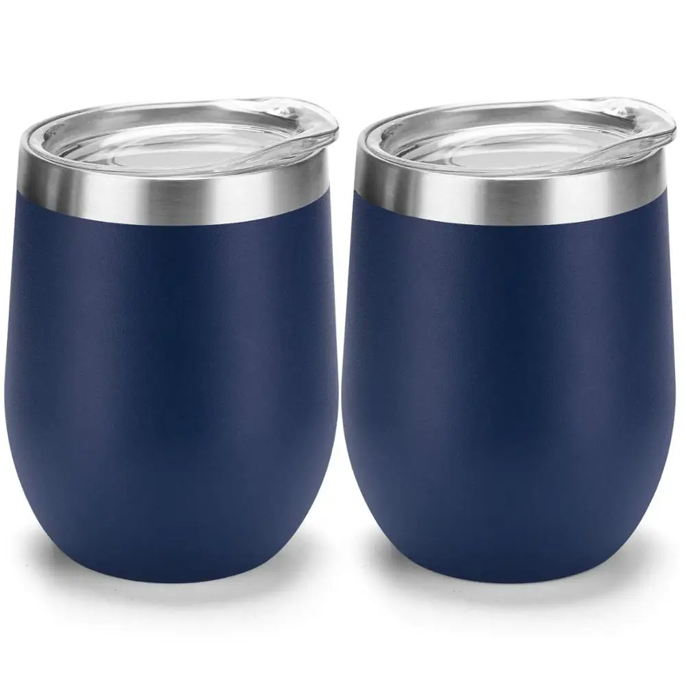 12 Oz Stainless Steel Travel Coffee Mug Double Wall Vacuum Tumbler With Lid Insulated Stainless Steel Tumbler Cups