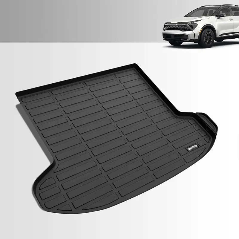 3D custom fit premium TPE car trunk mat cargo liner auto rear tray for KIA Sonet Seltos Sportage luggage boot mat