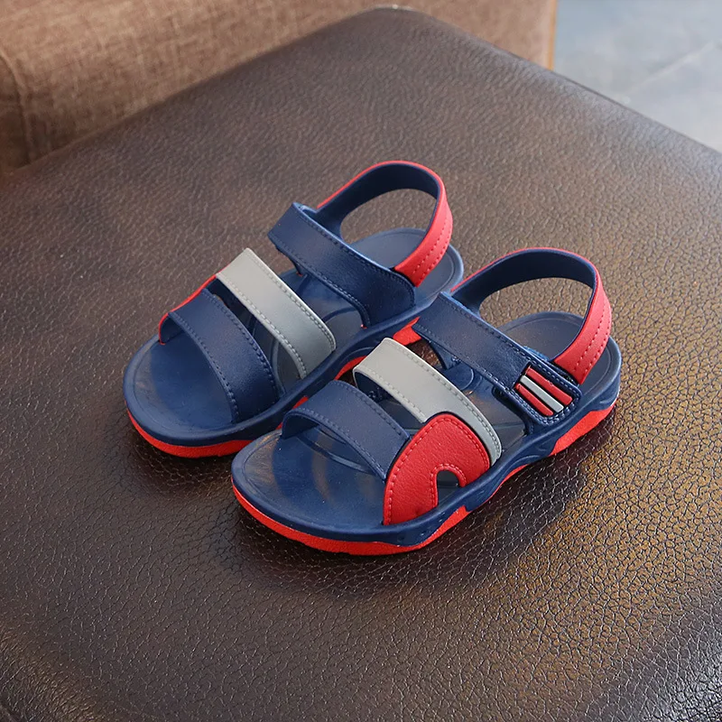 Factory price Brand new fashionable sandals for boys 2021 kids new fashion sandals new design fashion flat summer sandals 2021