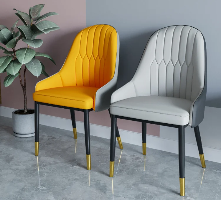 Patchwork pu leather Office bar chair love seat bar belle epoque dining chair leather chairs sofa and living room set