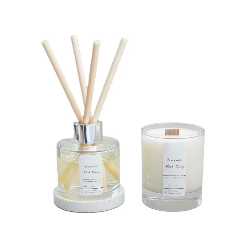 Luxury Home Reed Diffuser Air Freshener Decoration Scent Candles Natural Fragrance Oil Aroma Gift Set Reed Diffuser