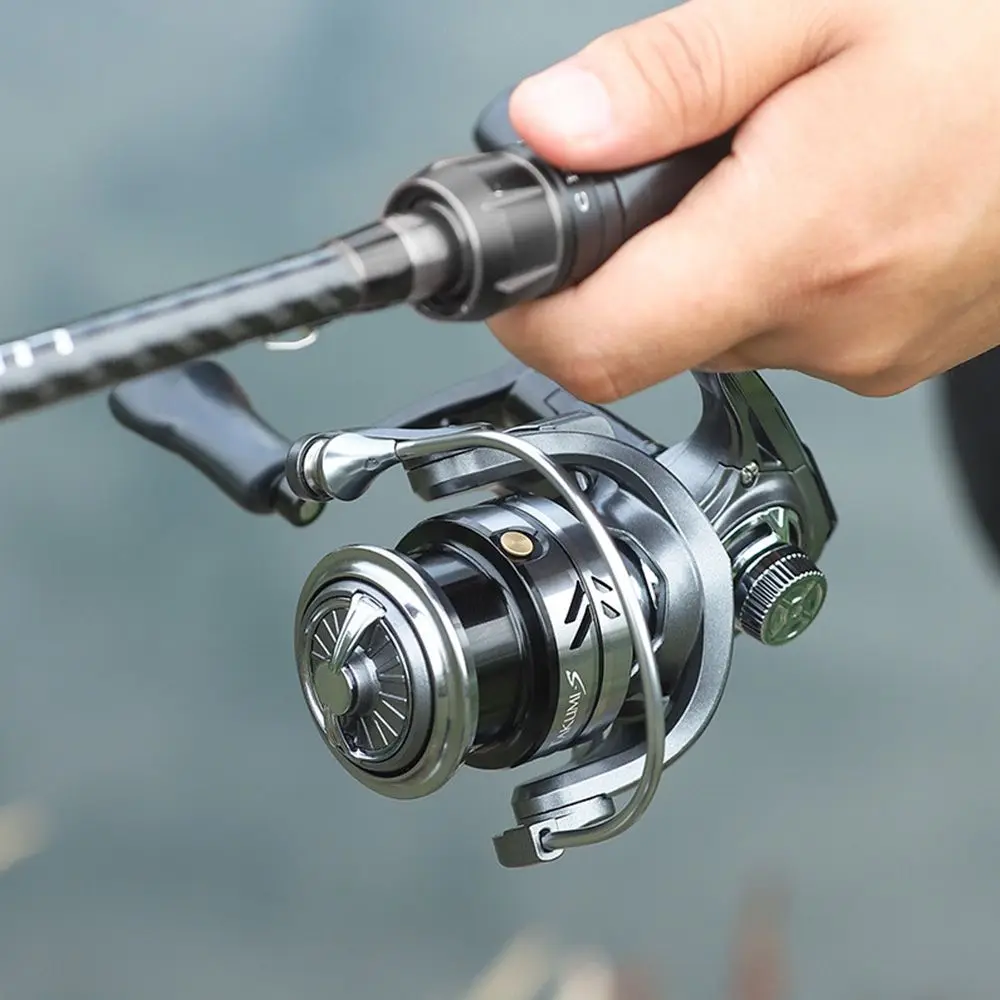 Metal road wheel double bass fishing reels fishing line wheel