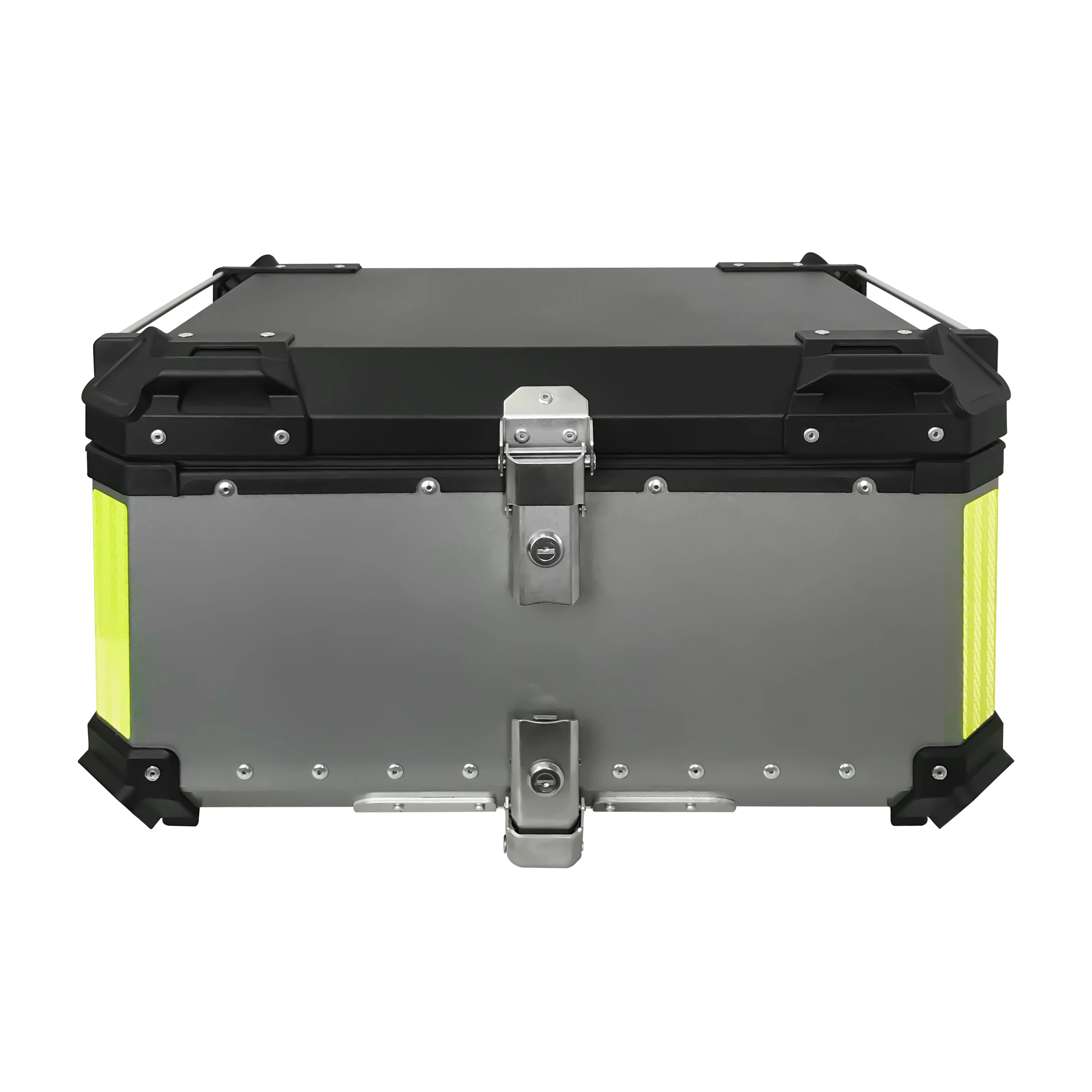 65L gear box for Motorcycle tail boxes food deliver sec top bajaj motorcycle alloy top box storage case aluminum alloy