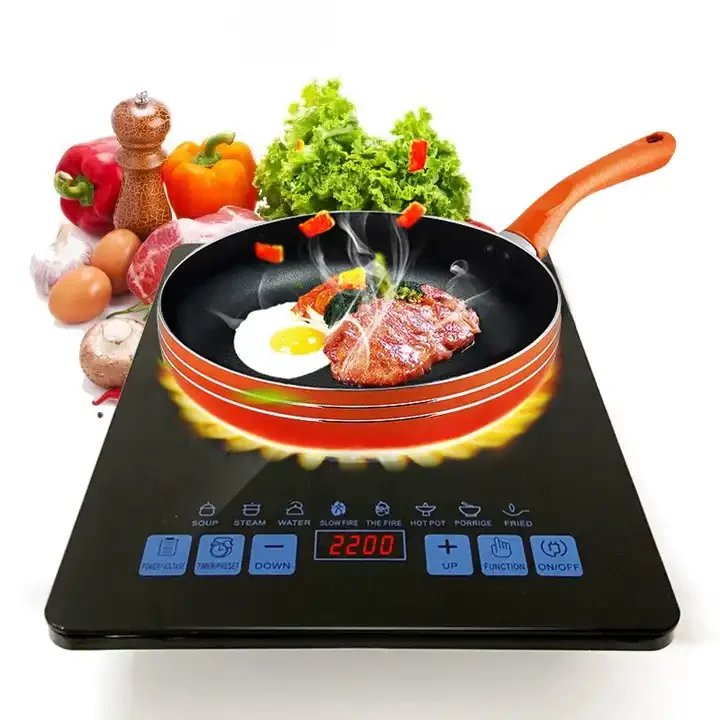 Best price induction cooker 2000W slim induction cooktop touch control electric electromagnetic stove with good quality