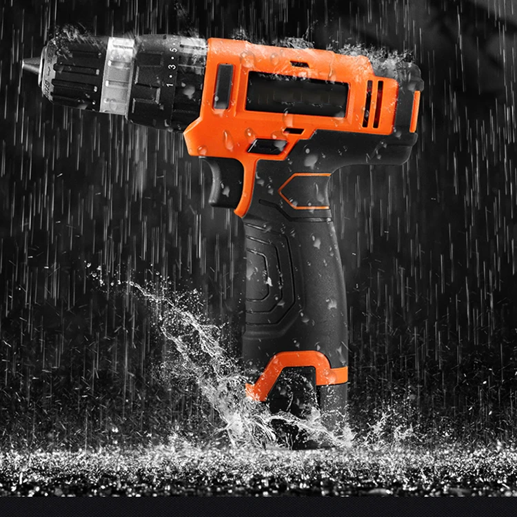 Custom High Precision Home Held Cordless Lithium Battery Electric Screwdriver Drill Set Drill Screw Driver Power Tools