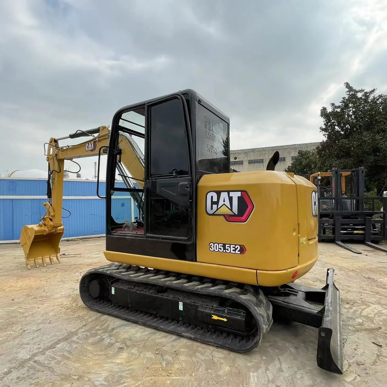 secondhand 5.5 ton cat 305.5 used crawler excavator caterpillar 305.5e2 small 305 306 307 308 e2 digger excavators