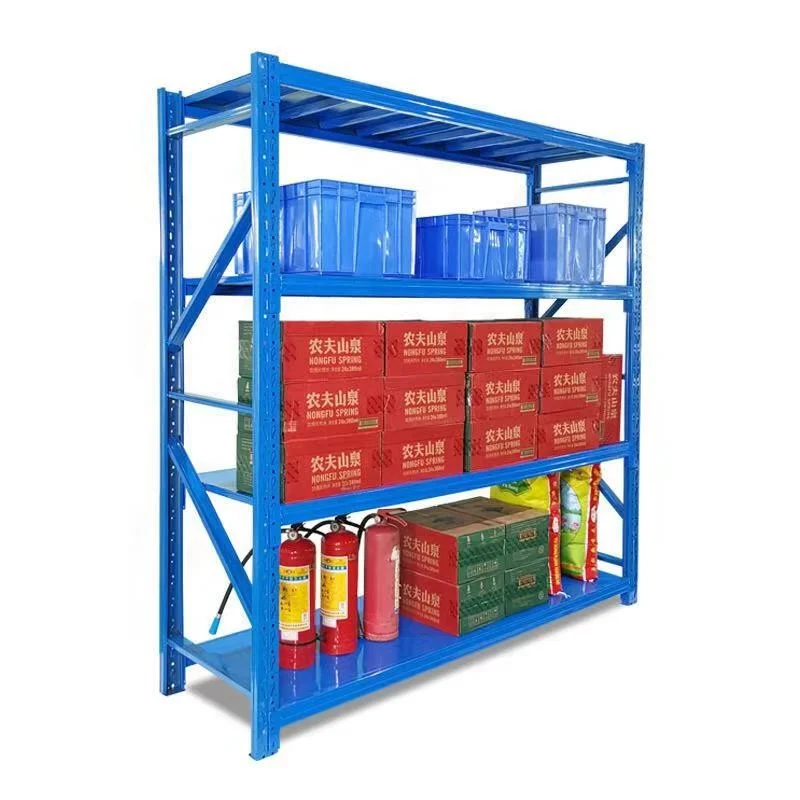 High quality middle duty metal warehouse rack display storage shelf