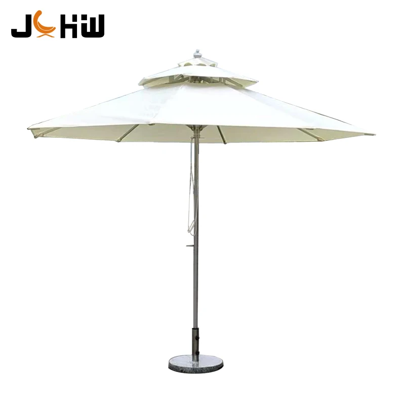 Square Round Umbrella Customized advertising LOGO Parasol for Hotel Outdoor Beach Garden Umbrella Parasol