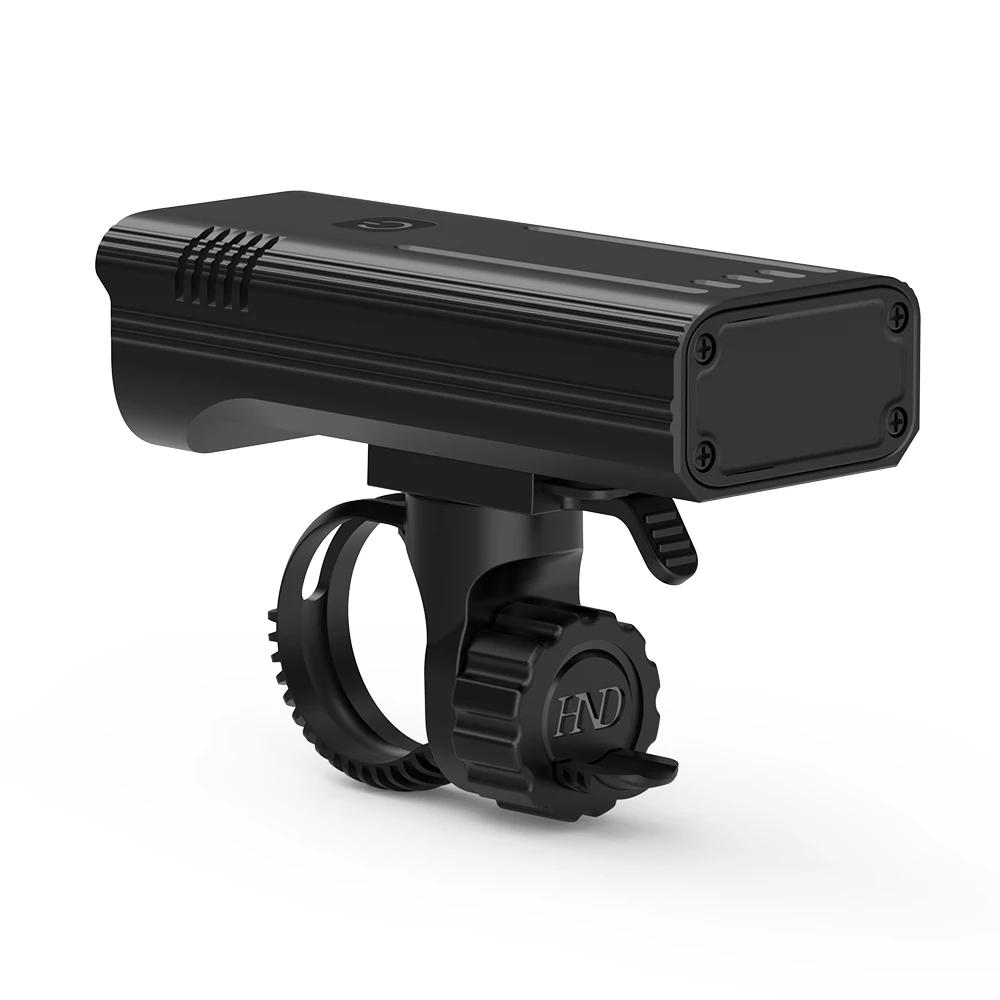 Huanuoda best rechargeable smart silicone waterproof super bright USB rechargeable road led bike front flash light