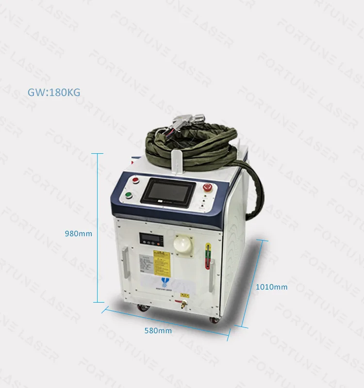 Fiber Laser Auto 4 in 1 Stainless Steel Handheld Laser Welding Machine Soldering Machine for Metal Welding