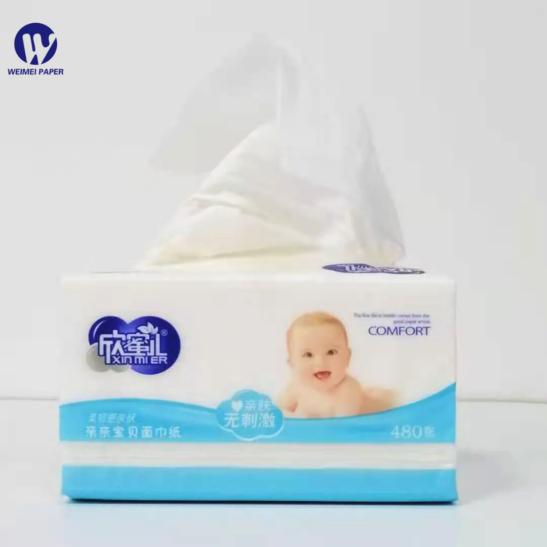 Factory-Sold Soft Virgin Wood Pulp Facial Tissues Cheap and Premium Quality Paper for Daily Use