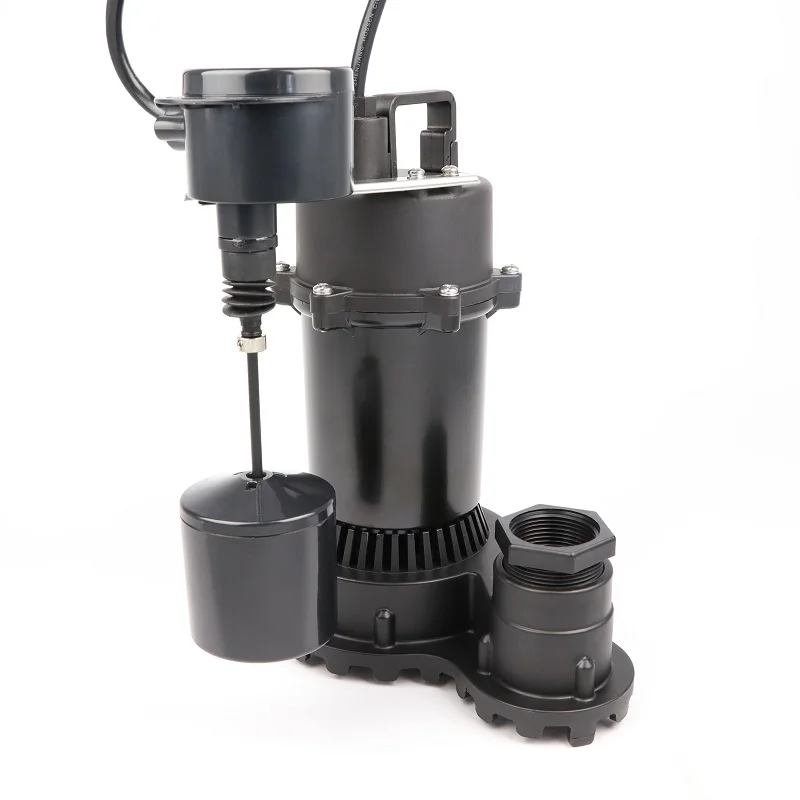 high quality supplier submersible water sump pump cast aluminum household for basement drainage waste water treatment