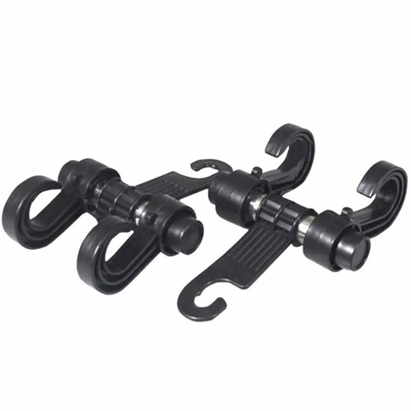 Multi-functional car rear seat hook portable car rear seat manager hook mini car plastic bag article storage hook