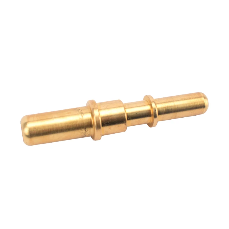 7.89mm 9.89mm universal general auto Fuel line metal connector two side brass male end piece fittings
