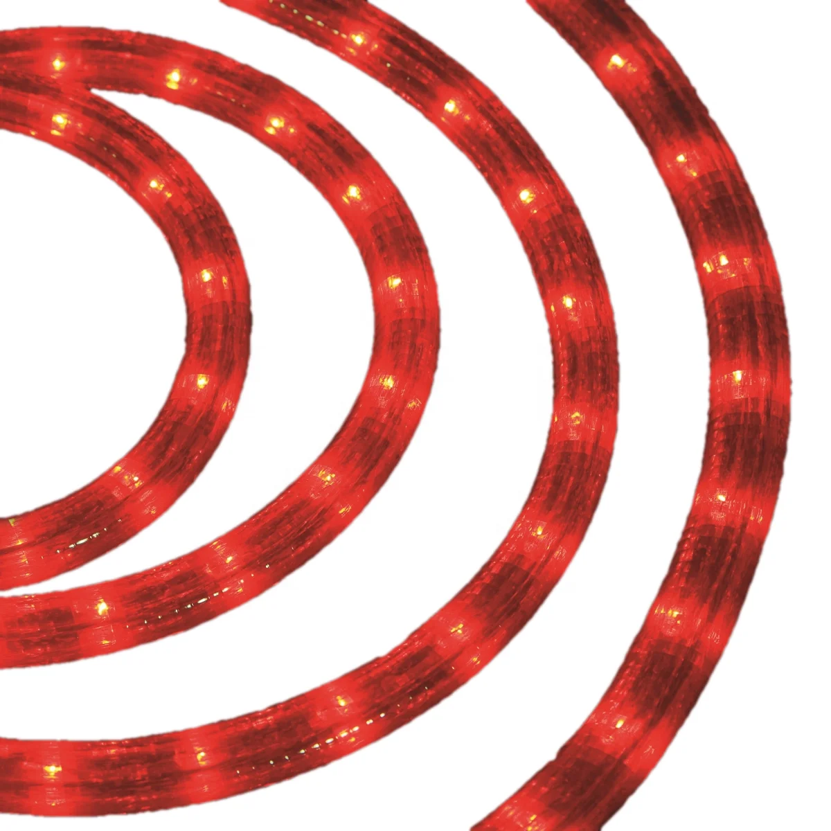 Wholesale Wedding Outdoor Lighting Summer Christmas Decor Garden String light Holiday Led Red Rope Light