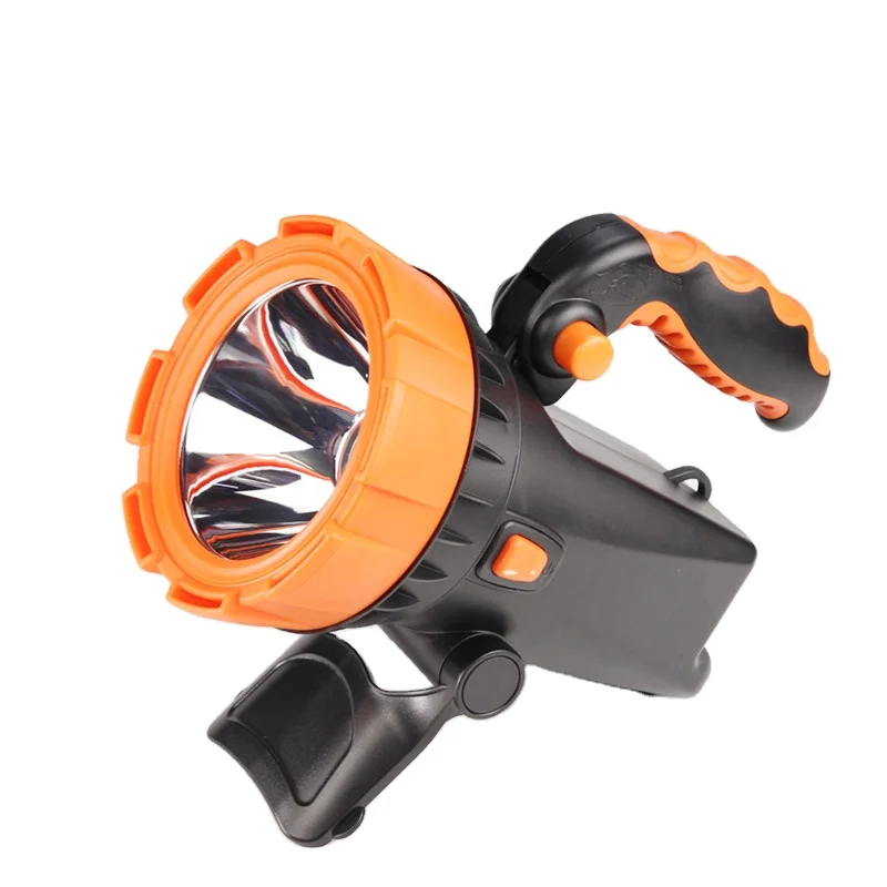 Outdoor High Powered Handheld Marine Spot Solar Car Lifeboat 12V Big Mouth Prison Led Seach Light Searchlight