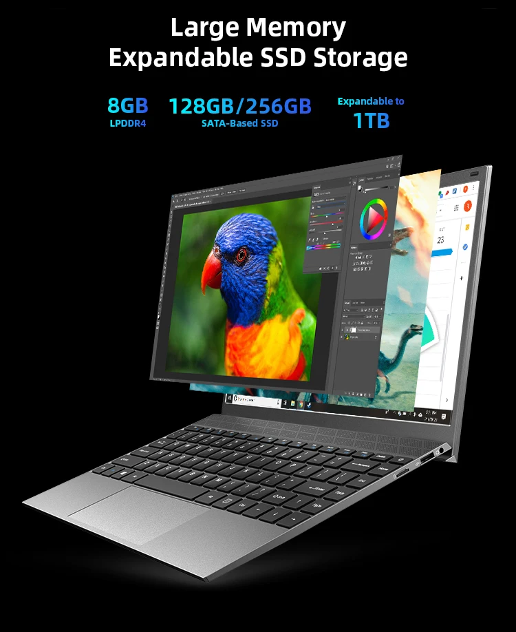 In stock ENVY14 Bulk Wholesale and retail Laptops Intel 14inch Best Price Notebook Laptop Win11 Silver 8GB RAM Laptops Computers