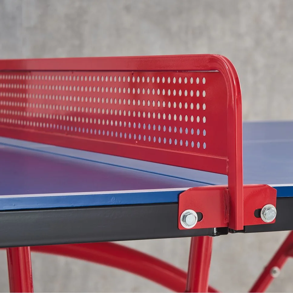 15MM SMC Outdoor Table Tennis Table with Quick Clamp Ping Pong Net and Post Set