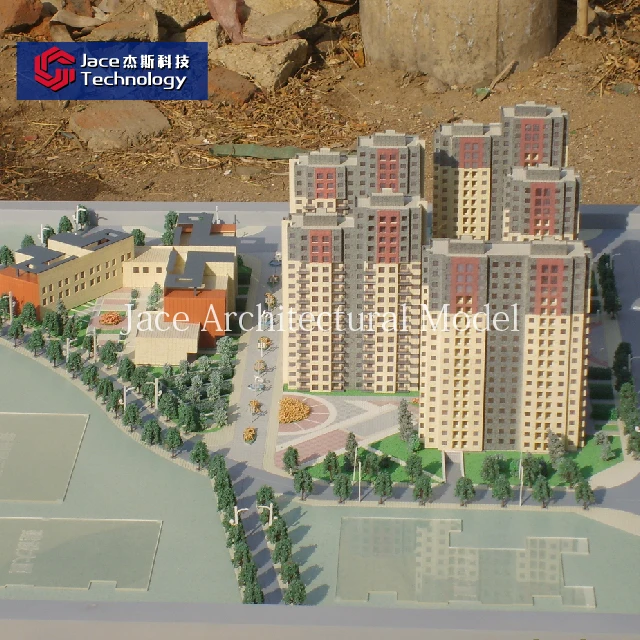 
Reasonable price residential building model for construction and real estate 
