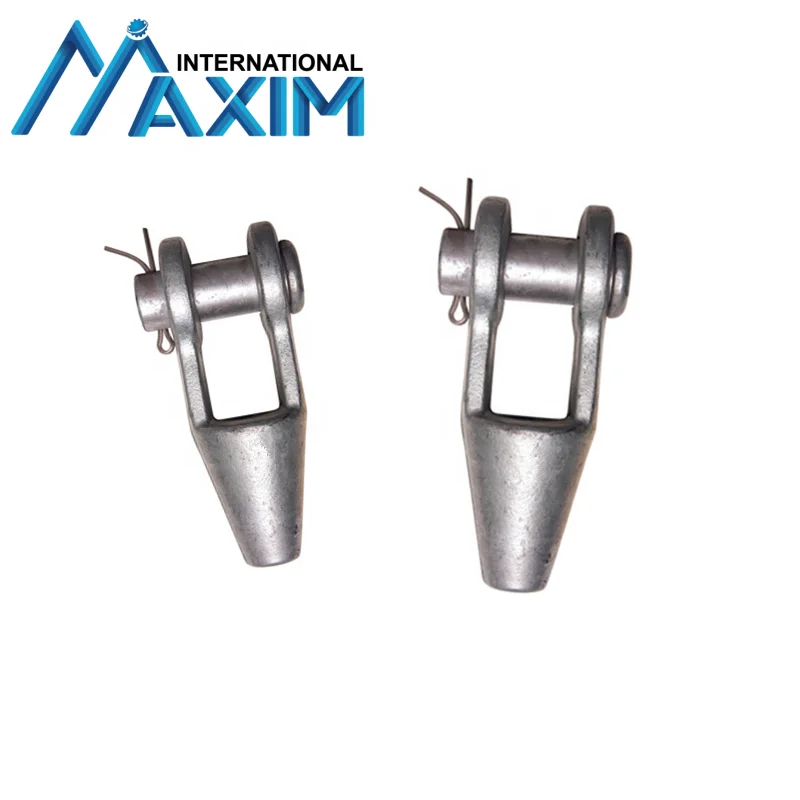 Hot Dipped Galvanizing Anchor Pendant Socket For Wire Rope