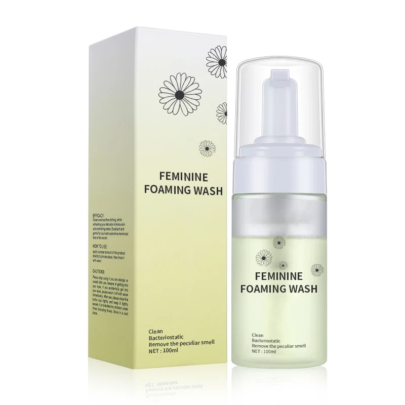 Private Label 100% natural organic feminine wash Intimate Vaginal Wash for Feminine Hygiene Wash Clean Yoni Foam