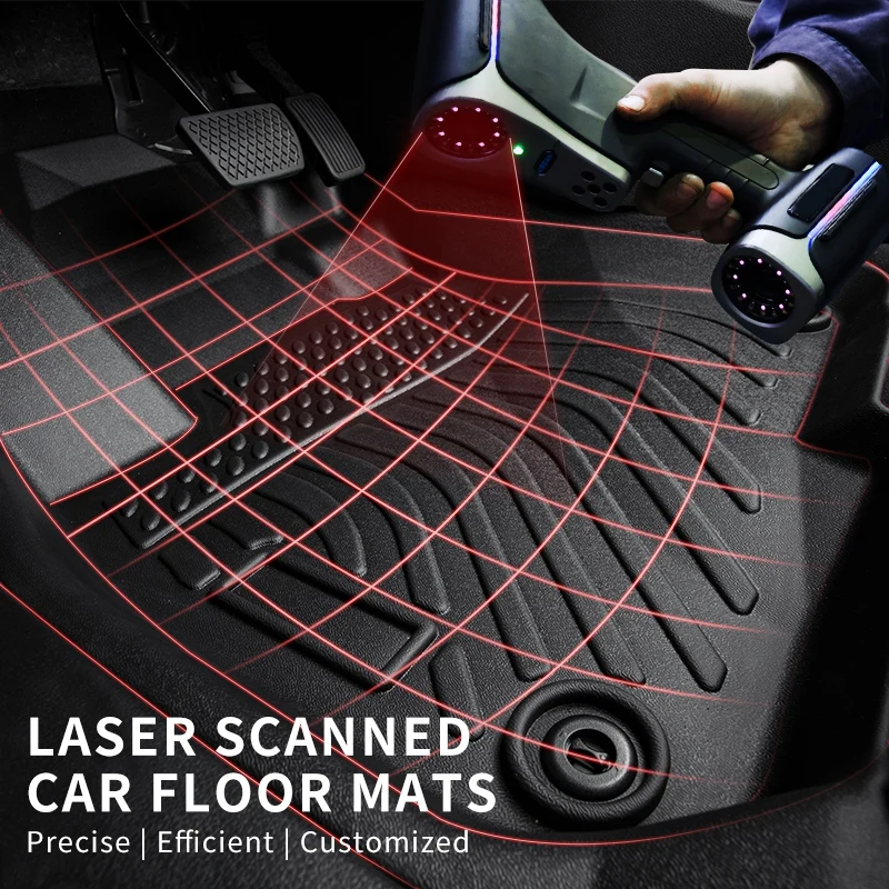 High quality 3D 5D 7D 9D TPE Car Mats For Ford Focus 2012-2020 All Weather Car Floor Mats