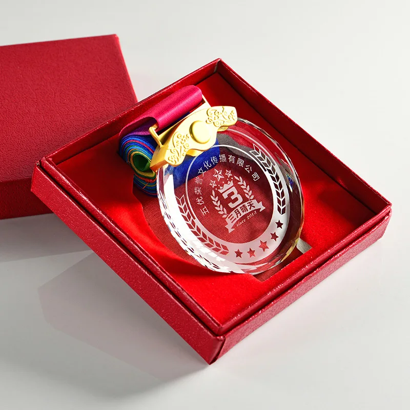 custom logo  K9 Crystal   business gift  souvenir  Conference listing Creative listing  Crystal listing