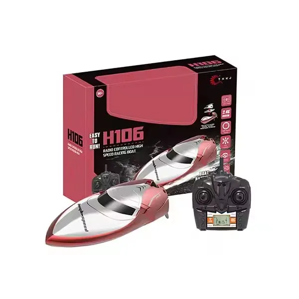 RC gas boat H106 Popular kids toys radio control rc boat high speed with 28km/h Long Range rc Boat