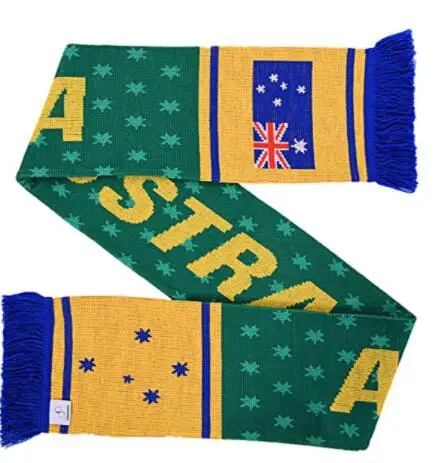 
Sports football club 2021 New customized 100% polyester scarf 
