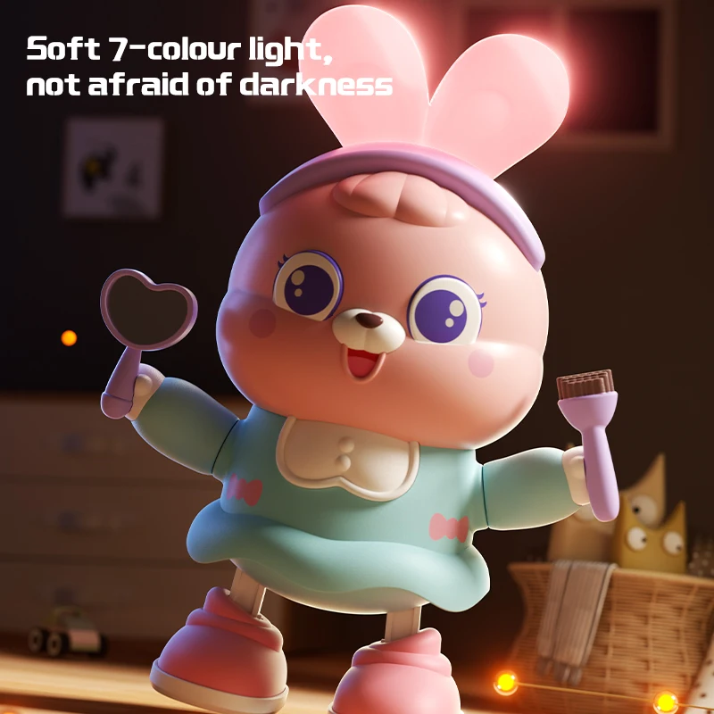 Infant Musical Toys Tummy Time with Music & Lights Learning Toys Dancing Crawling Baby Educational Musical Toys