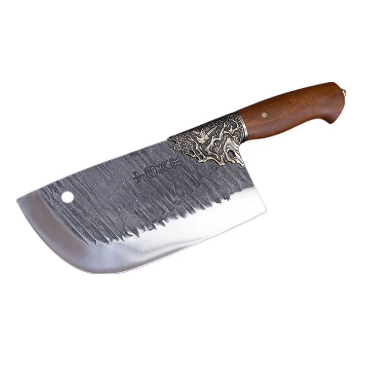 Longquan Custom Sharp Stainless Steel Knives Kitchen Chef Knife with Wood Handle
