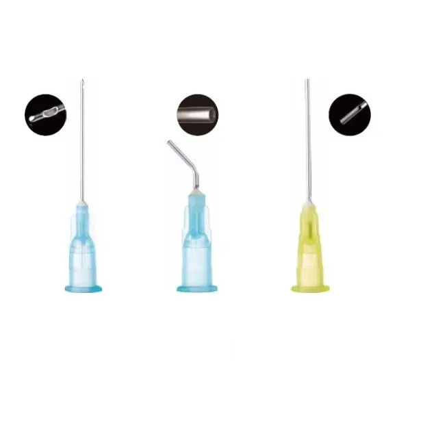 SJ Disposable CE Certification Needle Manufacturer Dental Using Paste Irrigation Needle Dental Blunt Needles