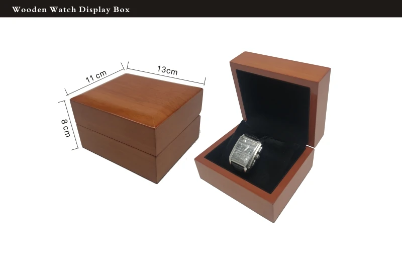exquisite handmade watch organizer box luxury new style men watch sets with box wholesale customize logo cheapest watch case box