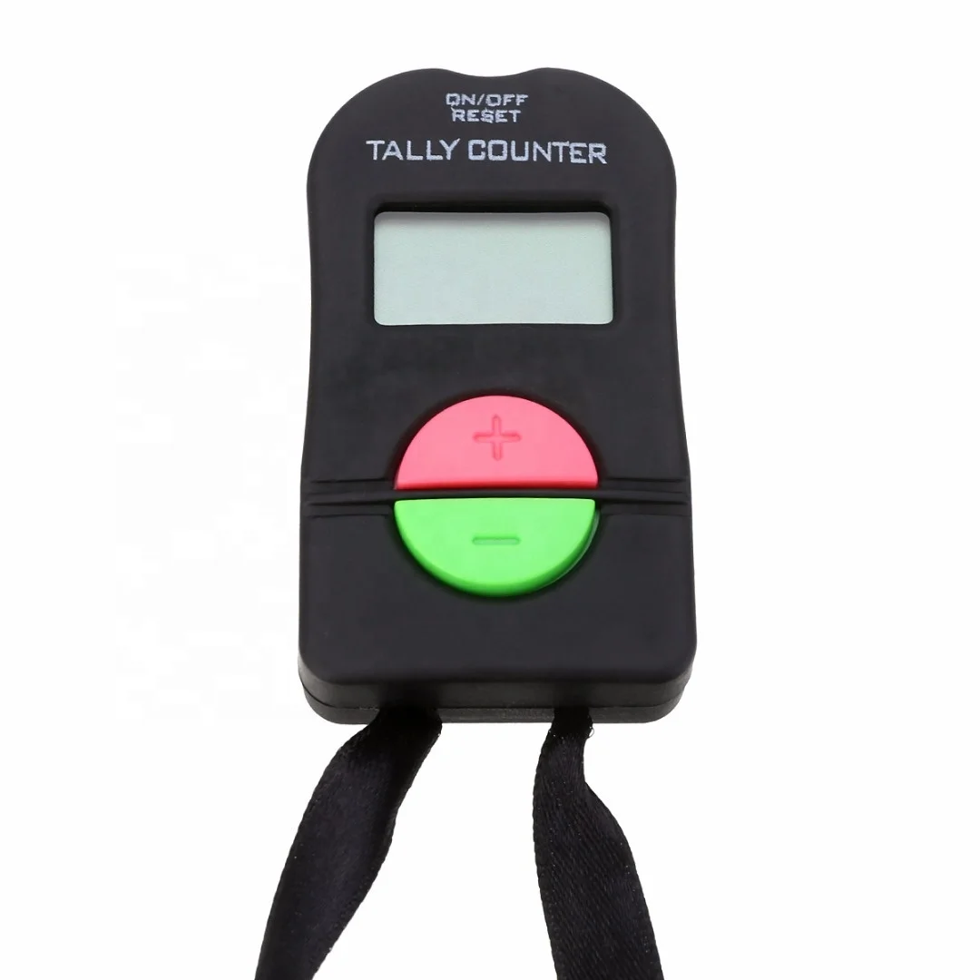 Electronic Clicker Counter Digital Tally with Lanyard for Sports Baseball Golf