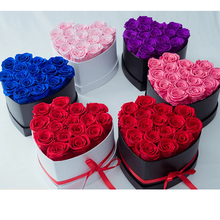 valentinstag a grade wholesale preserved roses long life roses ecuador preserved real rose preserved in 24k gold