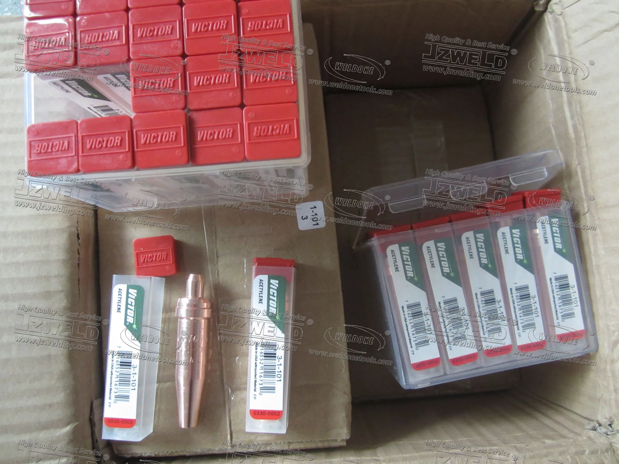 Victor 1-101 Cutting nozzle, 1-101 Acetylene cutting nozzle