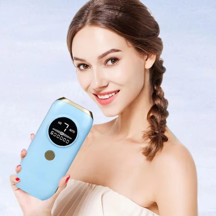 Ipl  Ice cooling Laser Permanent Hair Removal Home Handle Mini Portable Electric Epilator Hair Remover For Face And Body