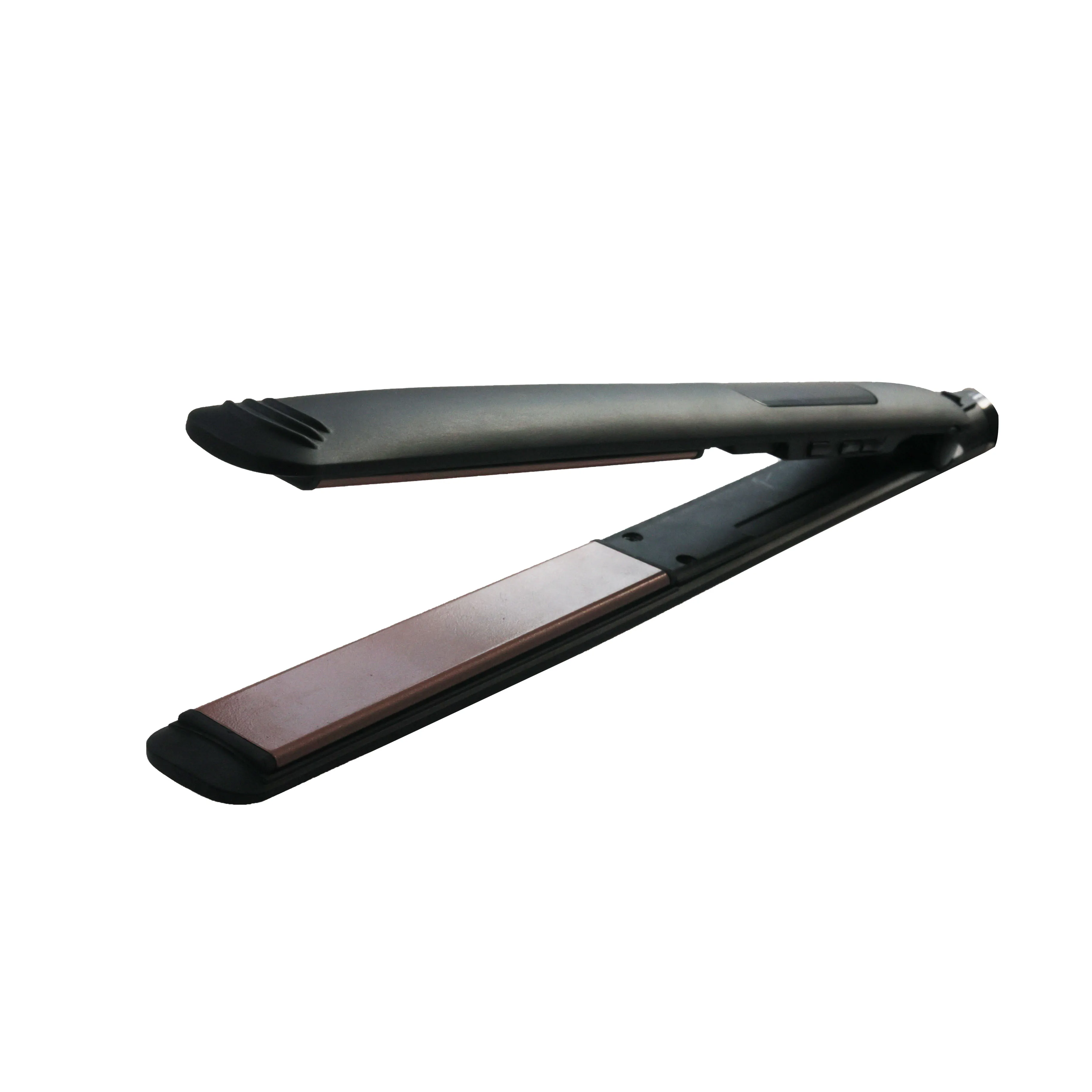 Hot sale on AMAZON. Electric Hair Curler Hair Straightener Brush Professional Flat Iron 2020 Products 2 in 1