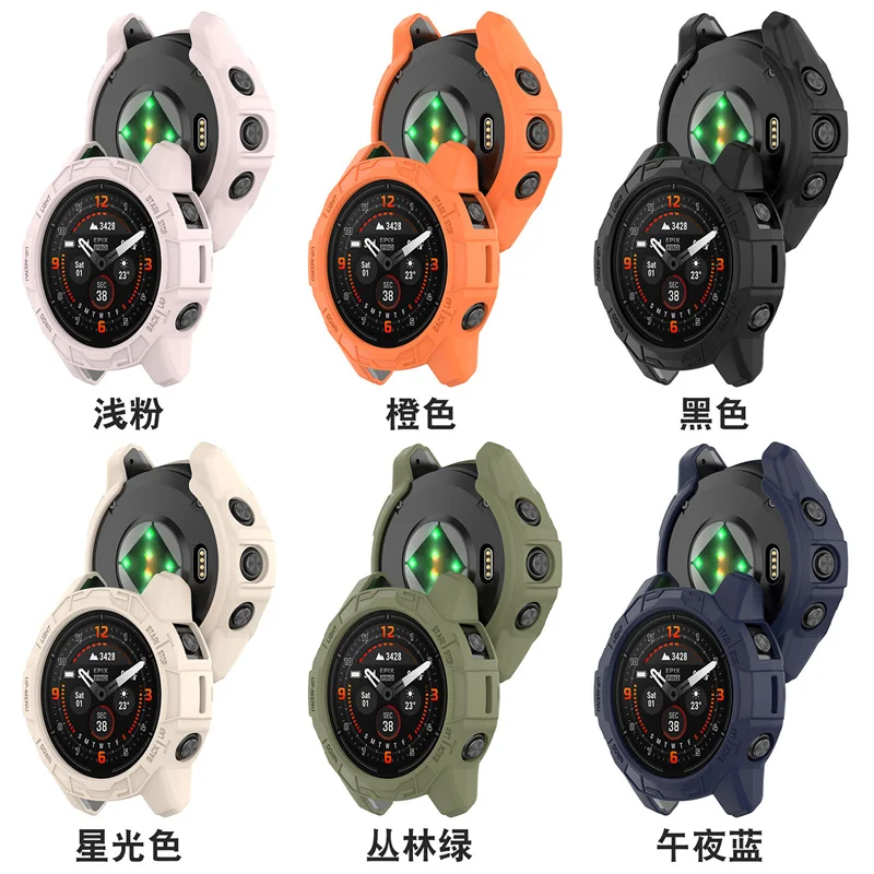 Силиконовый чехол для Garmin Fenix E 47 мм Смарт-часы мягкий защитный бампер аксессуары