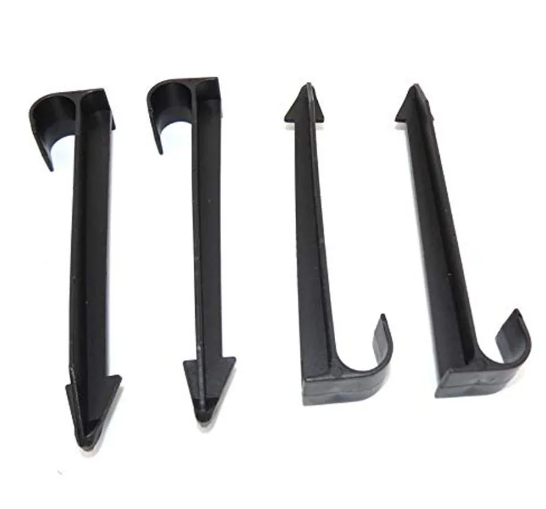 Ground Securing Pegs Garden Hose Ground Stakes for Seeper Hose Soaker Hose Drip Line Weeping Pipe
