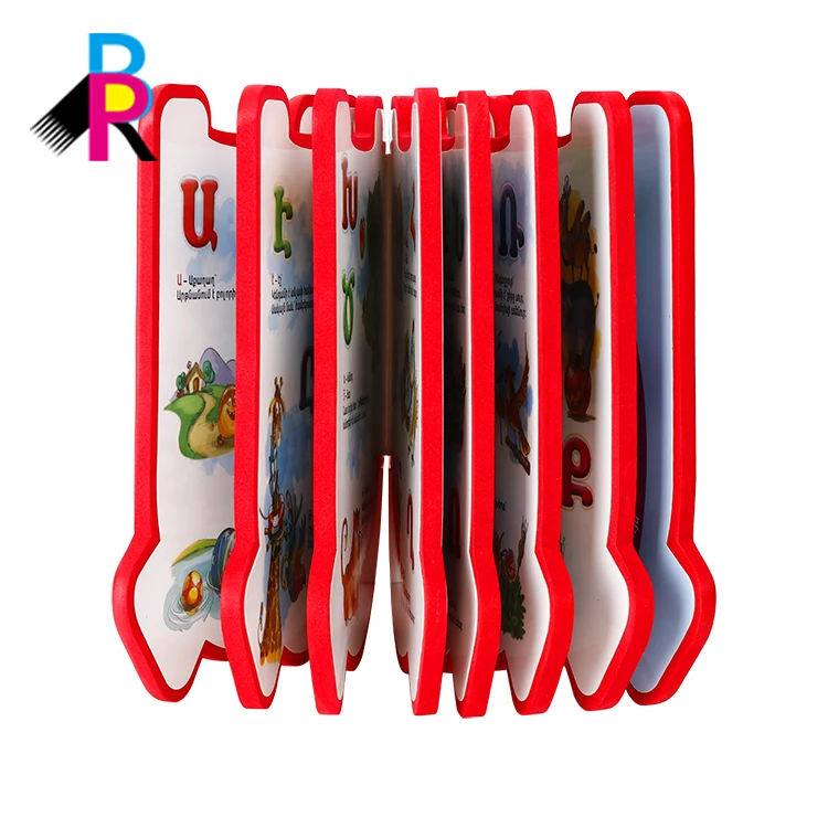 OEM custom colorful printing cloth children s book for kids