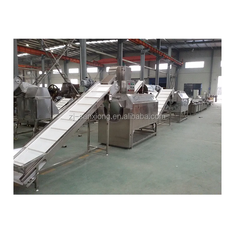 China Green Peas Frozen Processing Machines,Beans Quick Freezing Production Line