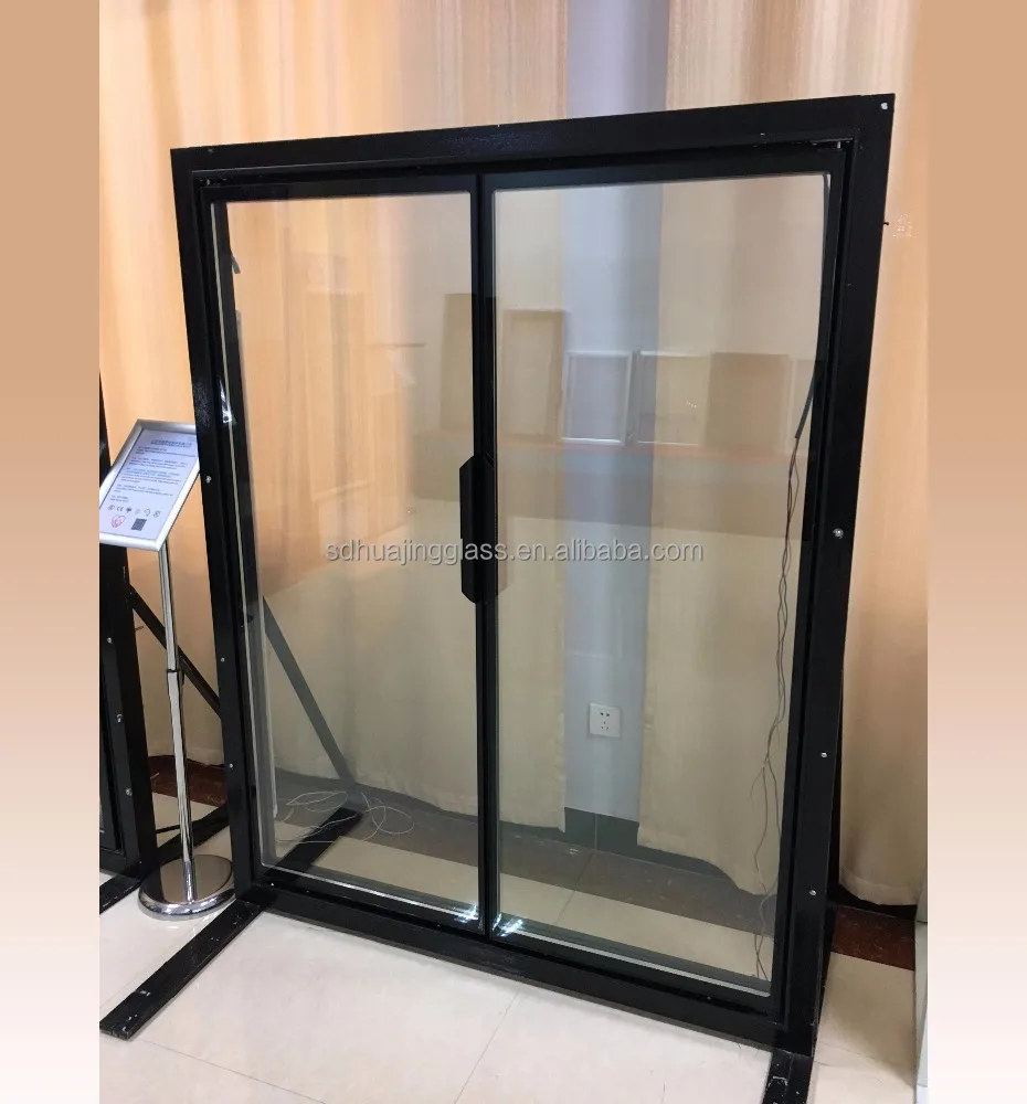 Walk In Cooler Glass Door/Cold Room Glass Door With Shelves