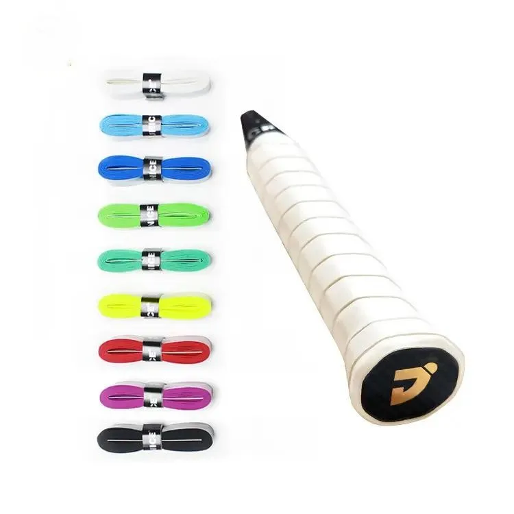 New High Quality Anti-slip Flim Thick Grip Tennis Overgrips Or Badminton  perforated Overgrip