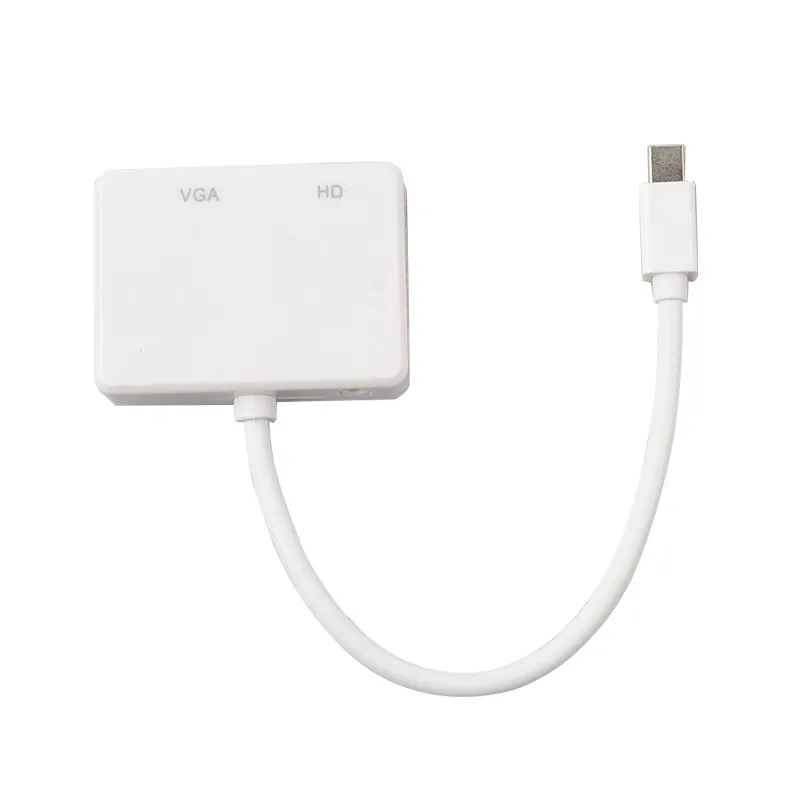 Factory direct sale mini dp to vga HD adapter cable mini dp to vga mini displaypot to vga HD