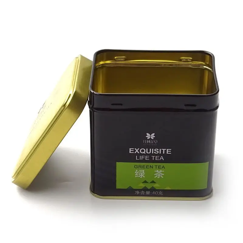 Food Grade Wholesale Tea Tins For Packaging