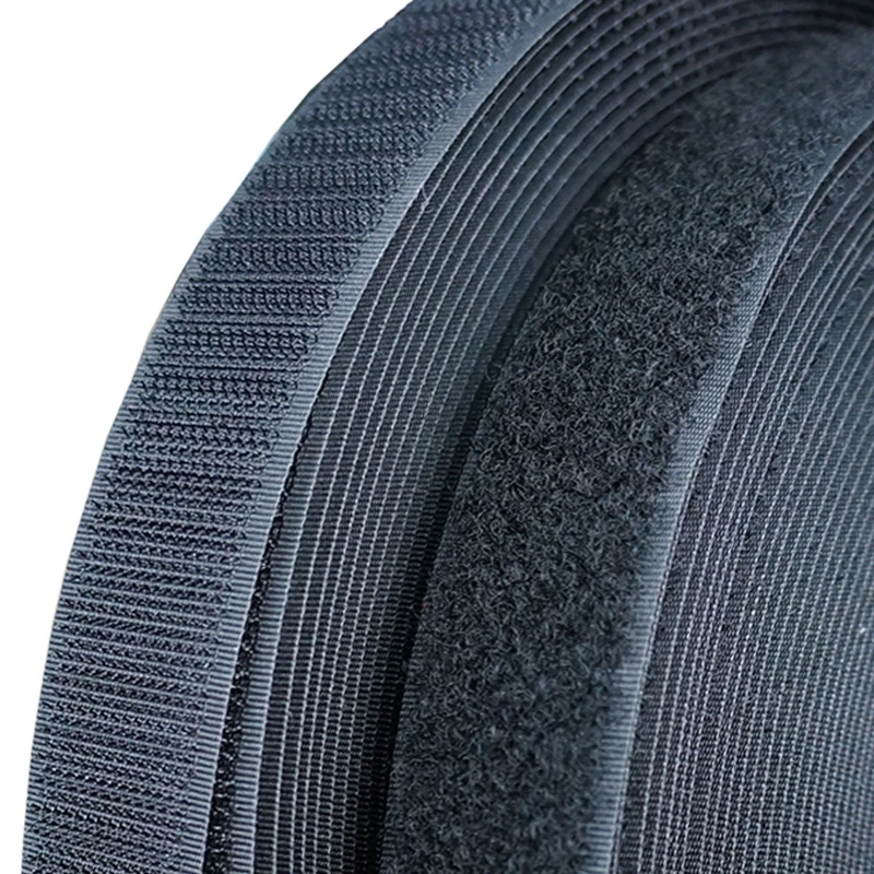 SEE Custom wholesale color flexible Velcroes automatic hand-held strap self-gripping hook and loop cable tie strap Velcroes